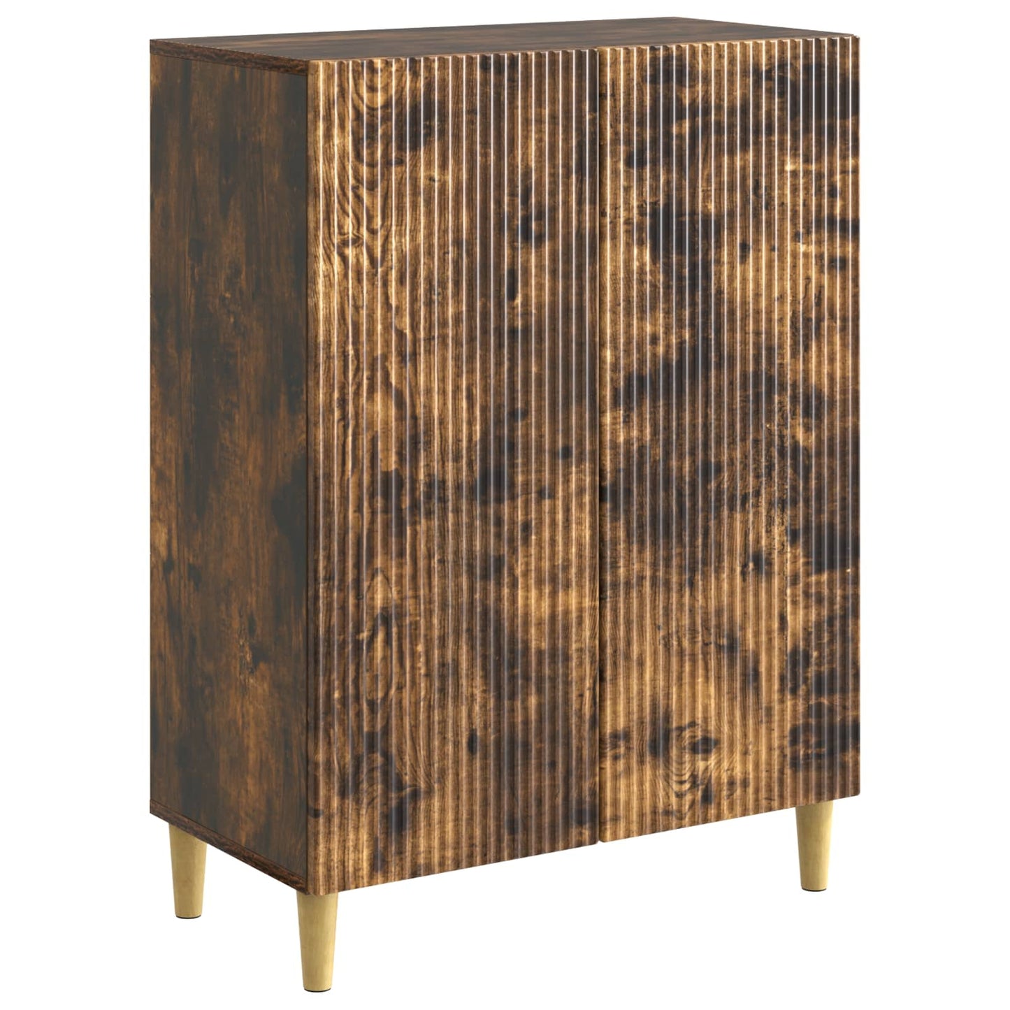 Serviesskap Røkt Eik 66 x 34,5 x 90 cm Konstruert tre