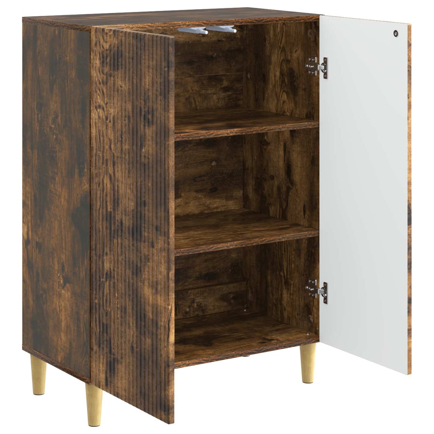 Serviesskap Røkt Eik 66 x 34,5 x 90 cm Konstruert tre