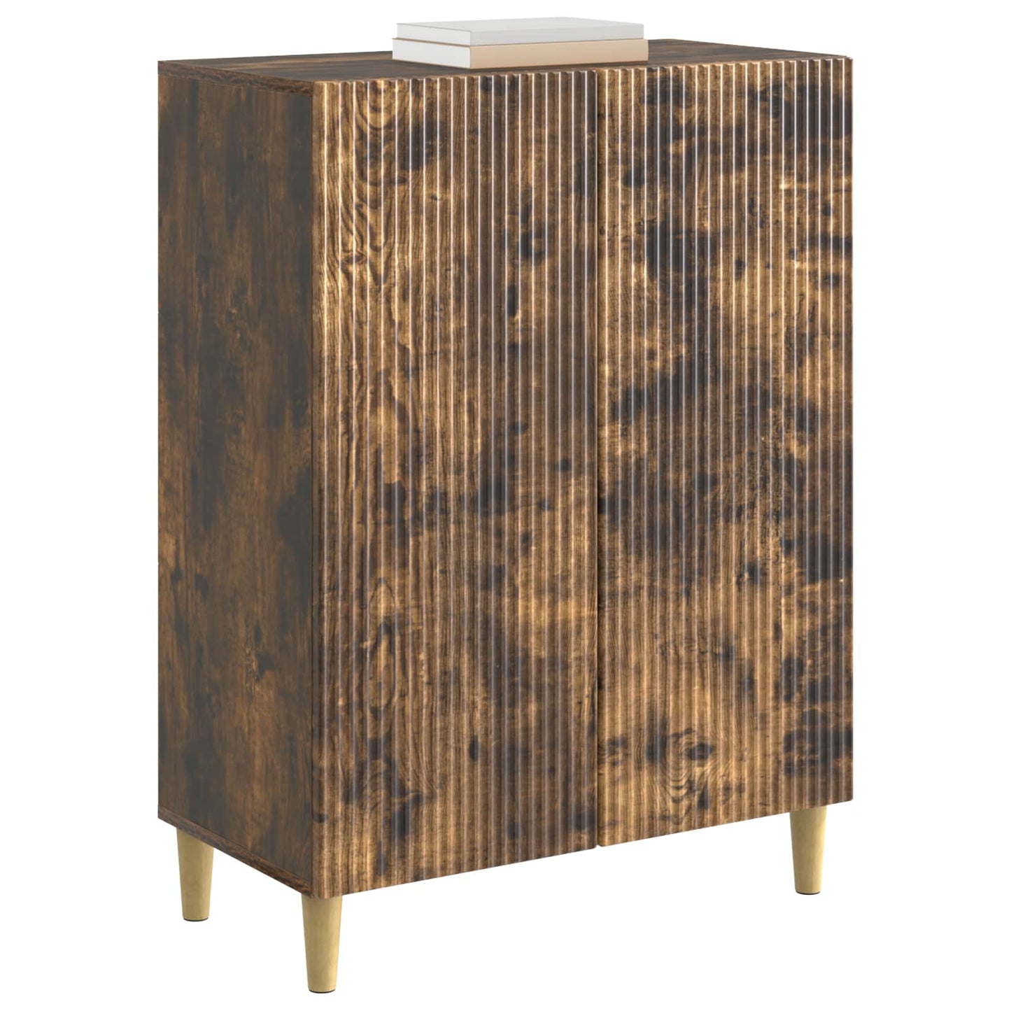Serviesskap Røkt Eik 66 x 34,5 x 90 cm Konstruert tre