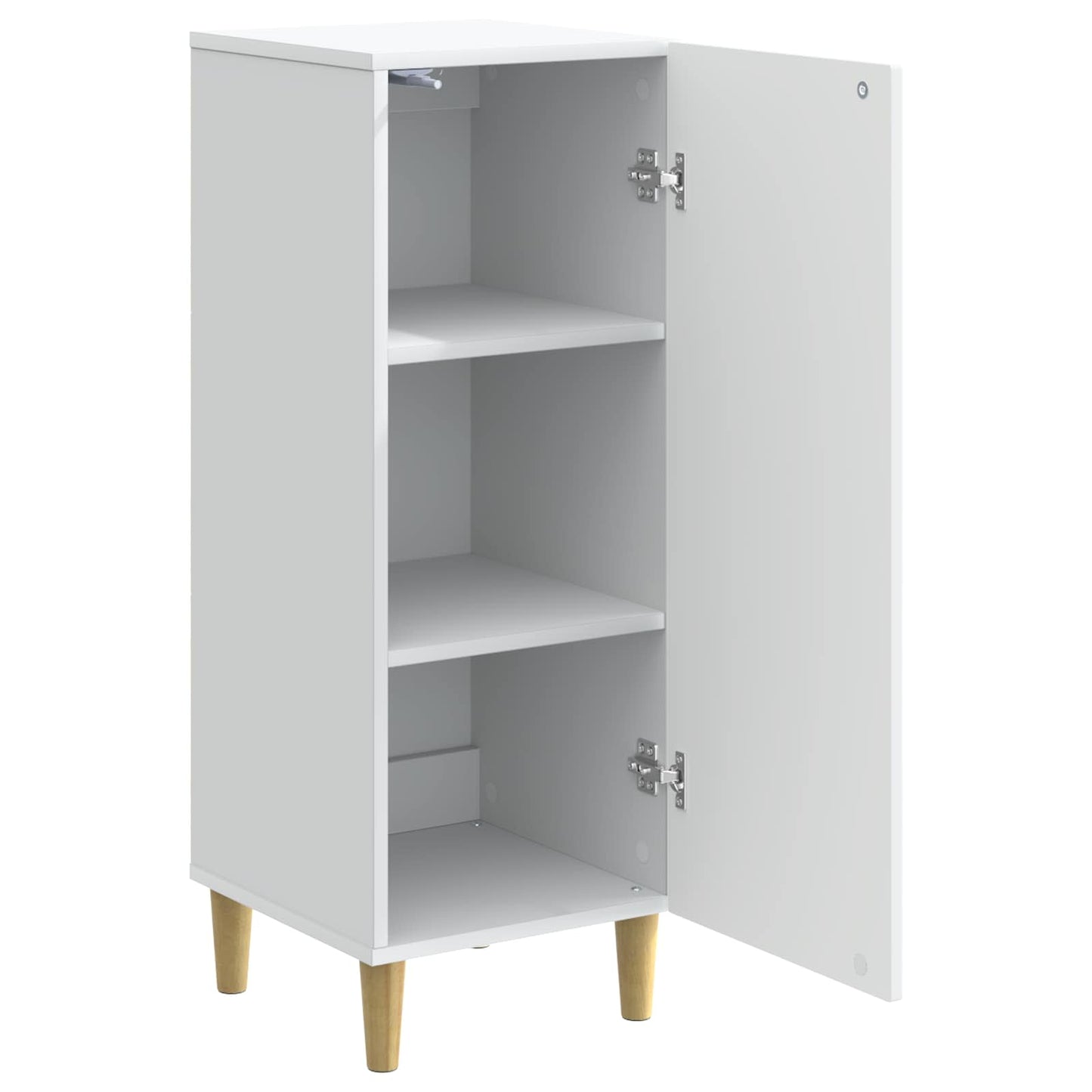 Serviesskap Hvit 33 x 34,5 x 90 cm Konstruert tre