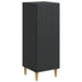 Serviesskap Svart 33 x 34,5 x 90 cm Konstruert tre