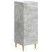 Serviesskap Betonggrå 33 x 34,5 x 90 cm Konstruert tre