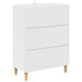 Skuffeskap Hvit 66 x 34,5 x 90 cm Konstruert tre