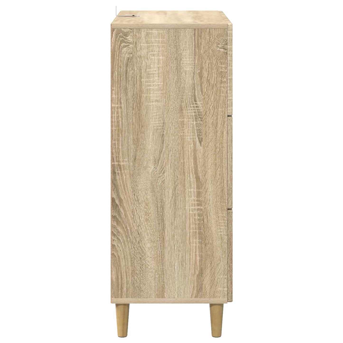 Skuffeskap Sonoma eik 66 x 34,5 x 90 cm Konstruert tre