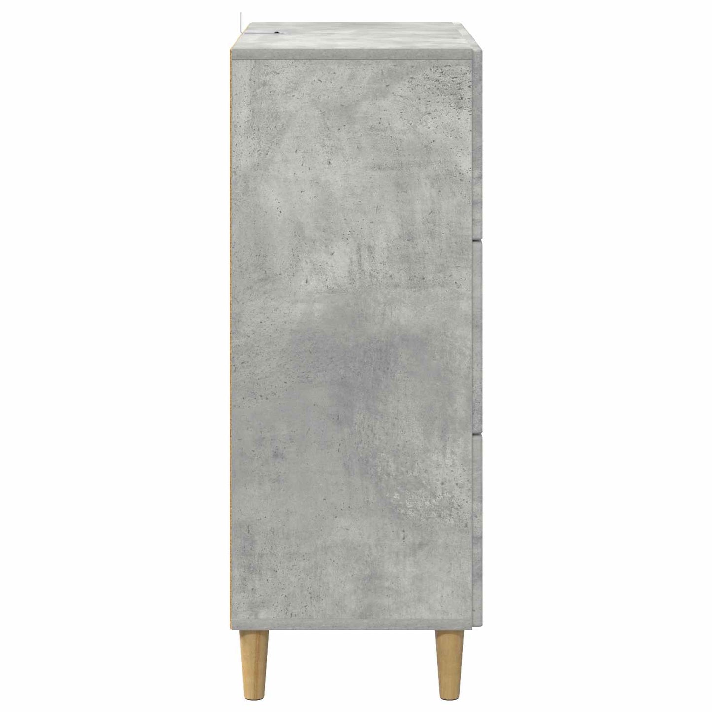 Skuffeskap Betonggrå 66 x 34,5 x 90 cm Konstruert tre