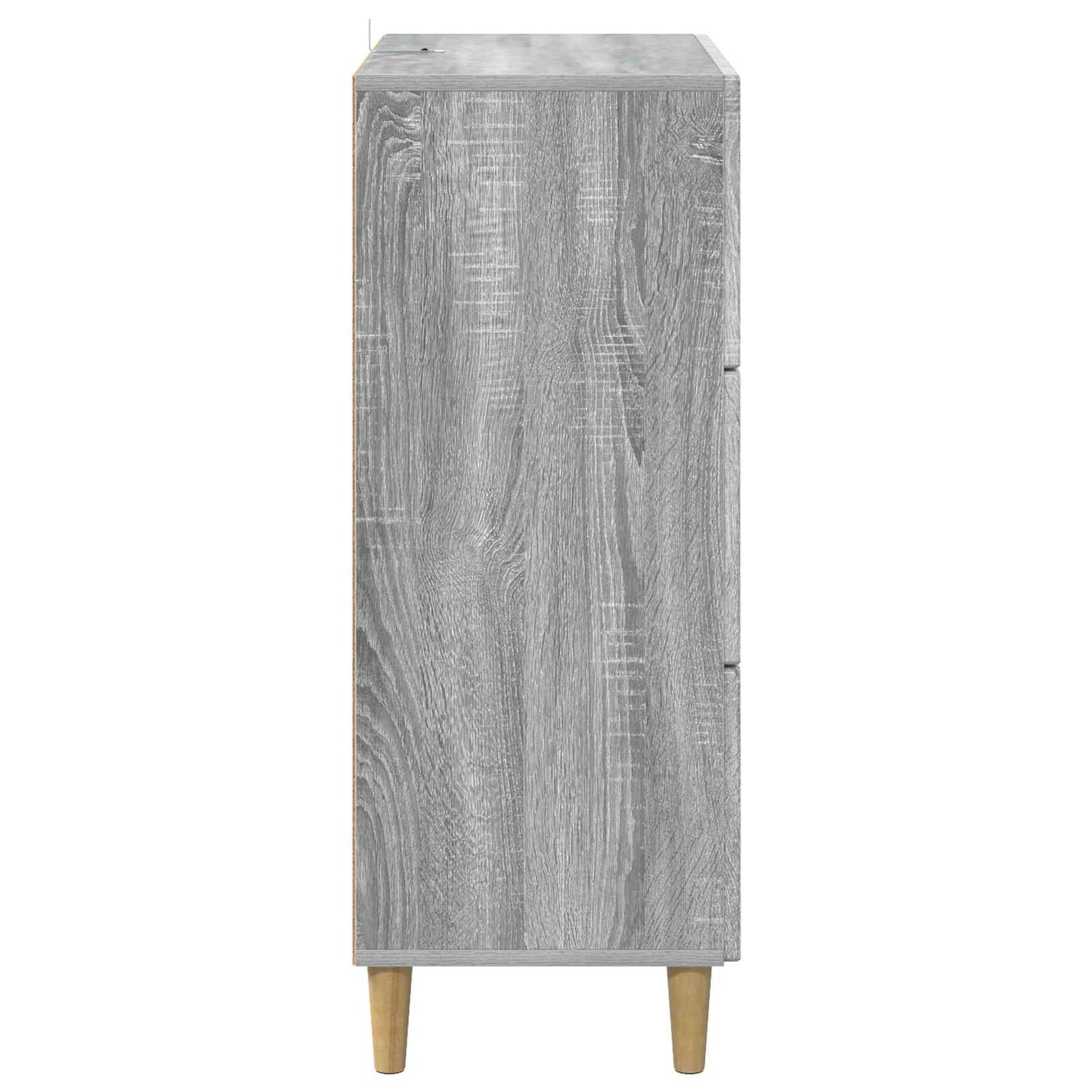 Skuffeskap Grå sonoma 66 x 34,5 x 90 cm Konstruert tre