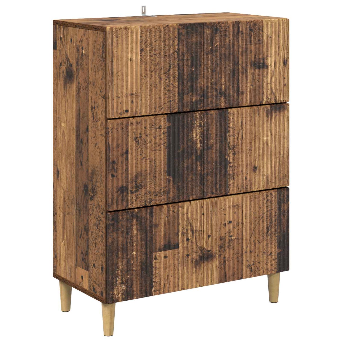Skuffeskap Gammelt tre 66 x 34,5 x 90 cm Konstruert tre