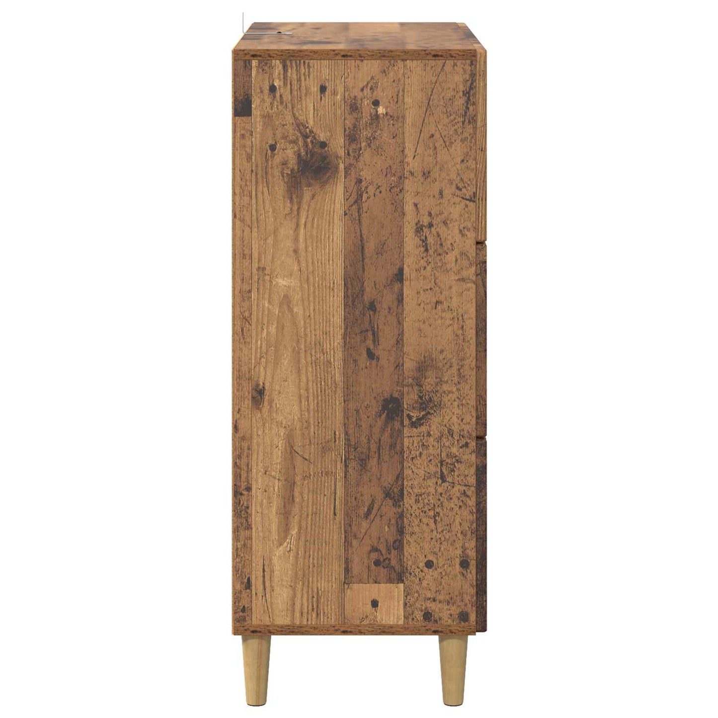 Skuffeskap Gammelt tre 66 x 34,5 x 90 cm Konstruert tre