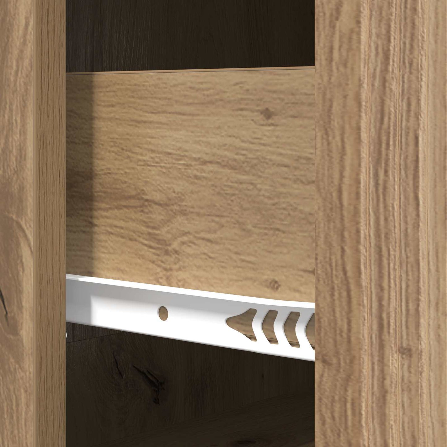 Skuffeskap Artisan eik 66 x 34,5 x 90 cm Konstruert tre