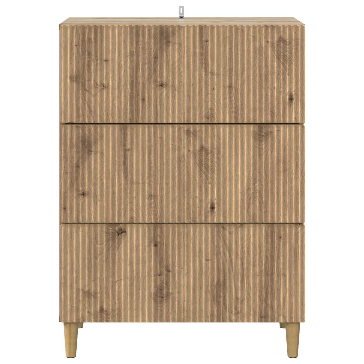 Skuffeskap Artisan eik 66 x 34,5 x 90 cm Konstruert tre