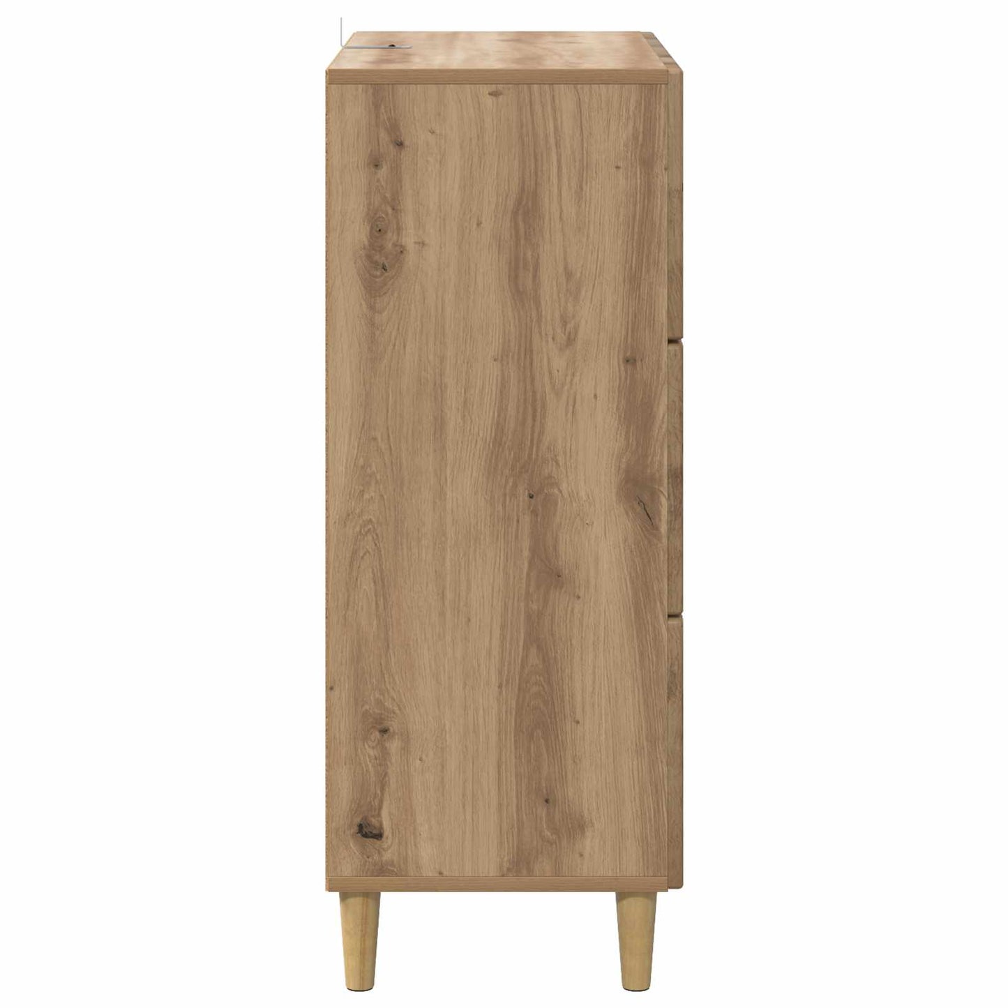Skuffeskap Artisan eik 66 x 34,5 x 90 cm Konstruert tre