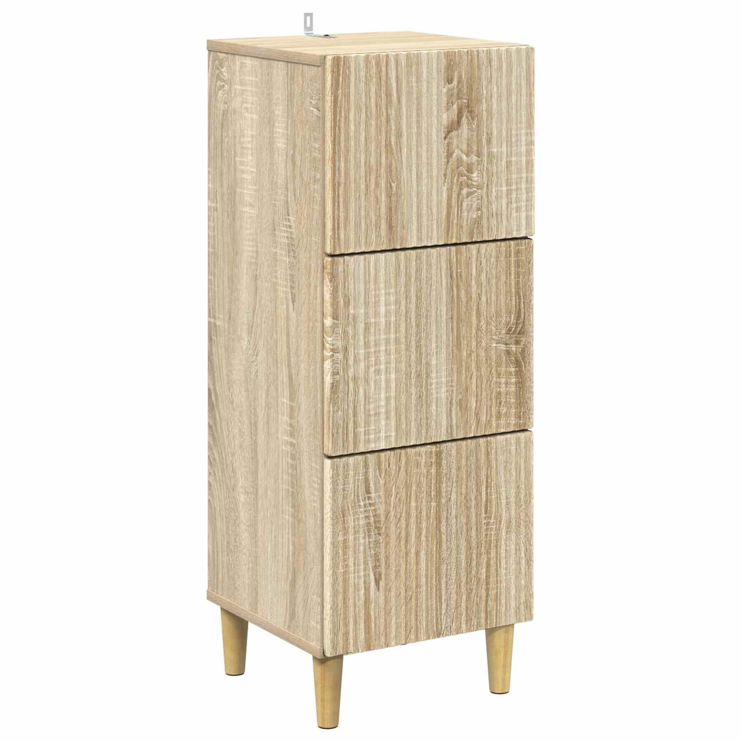 Skuffeskap Sonoma eik 33 x 34,5 x 90 cm Konstruert tre