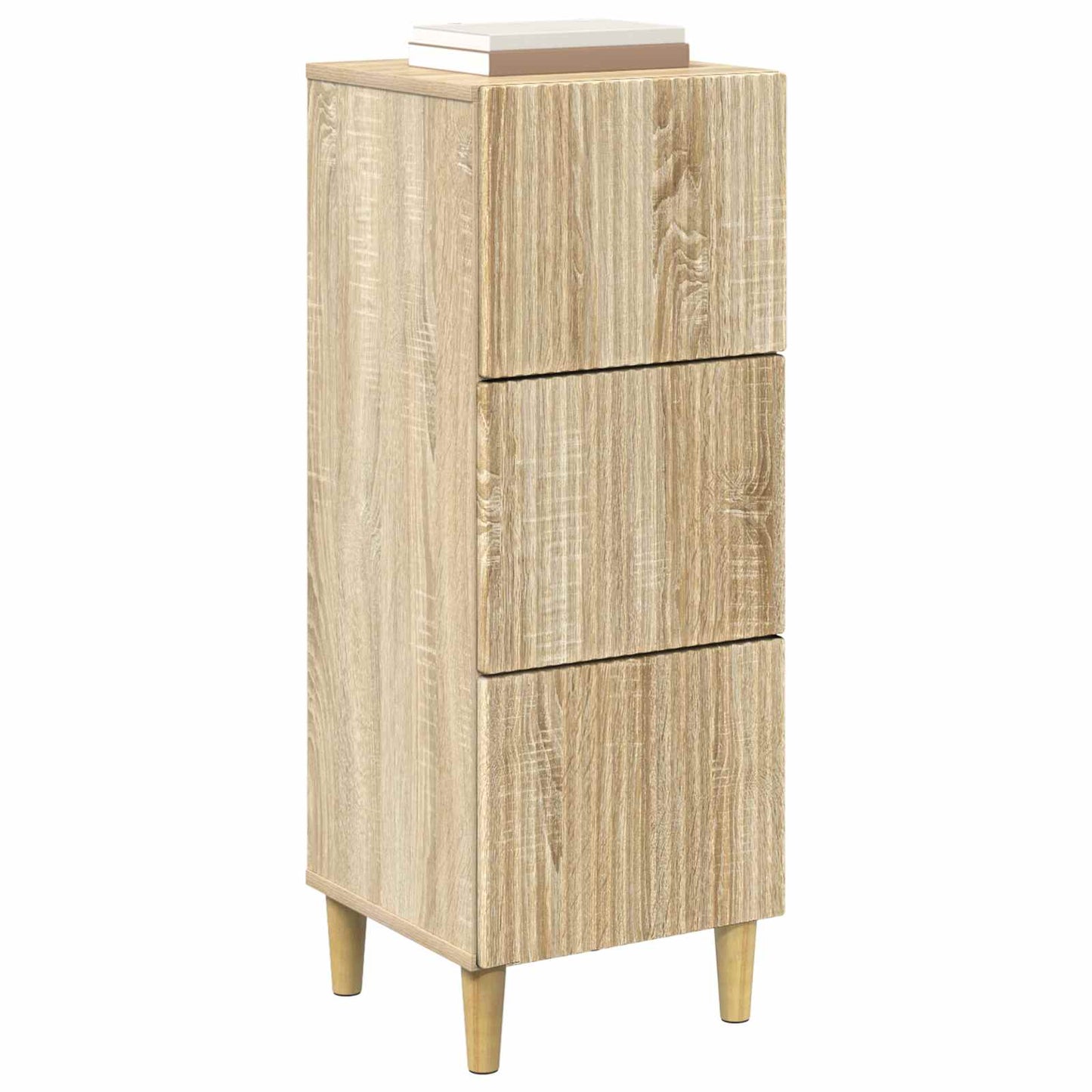 Skuffeskap Sonoma eik 33 x 34,5 x 90 cm Konstruert tre