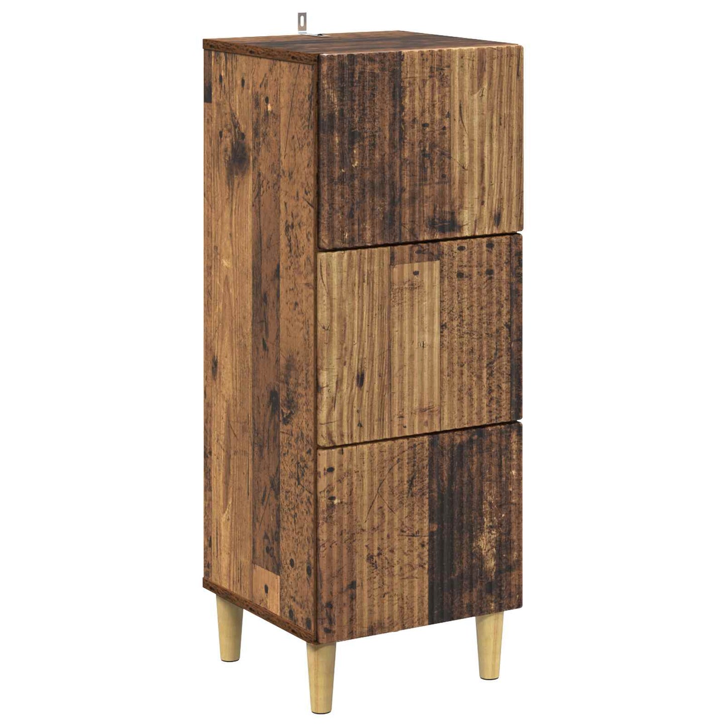 Skuffeskap Gammelt tre 33 x 34,5 x 90 cm Konstruert tre
