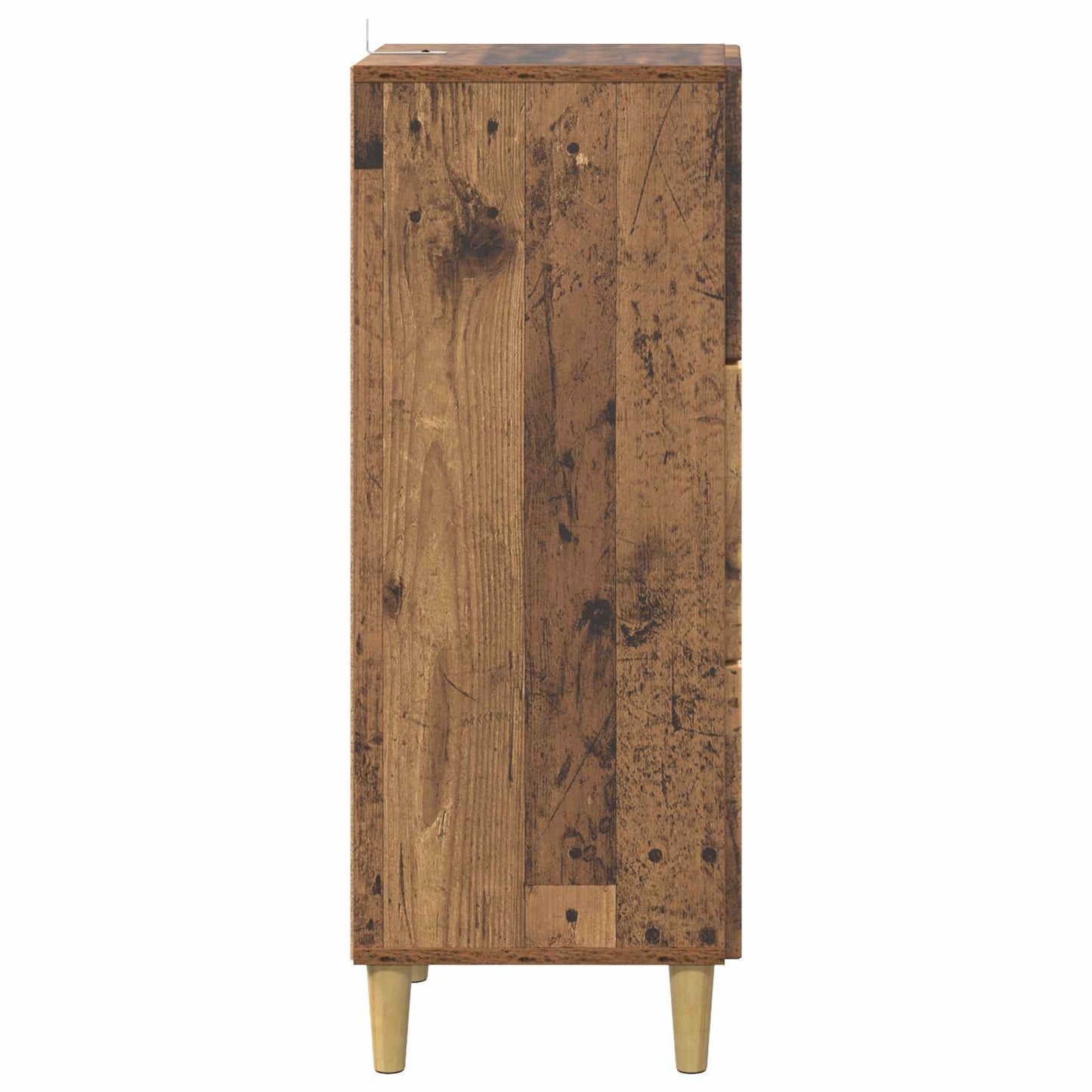Skuffeskap Gammelt tre 33 x 34,5 x 90 cm Konstruert tre