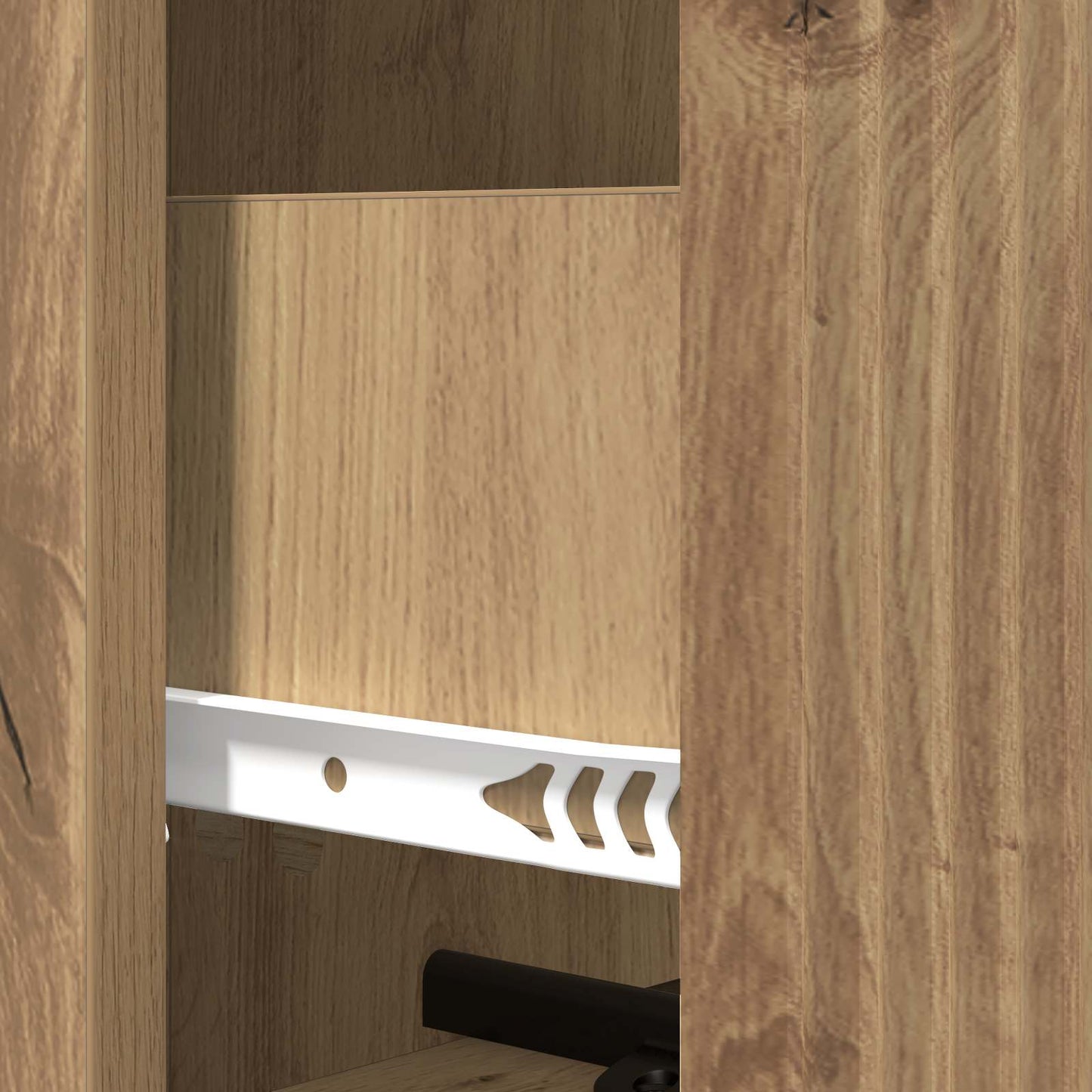 Skuffeskap Artisan eik 33 x 34,5 x 90 cm Konstruert tre