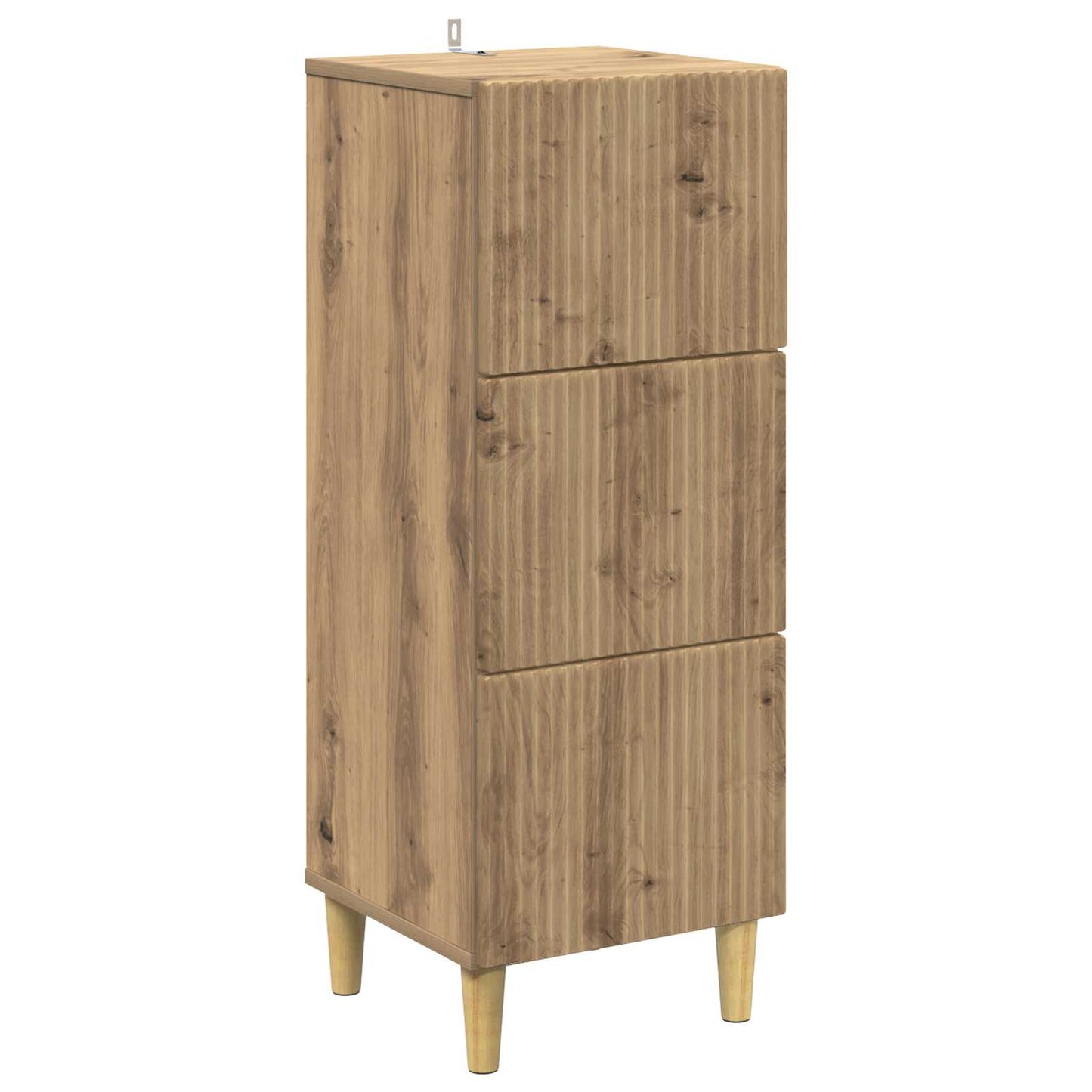 Skuffeskap Artisan eik 33 x 34,5 x 90 cm Konstruert tre