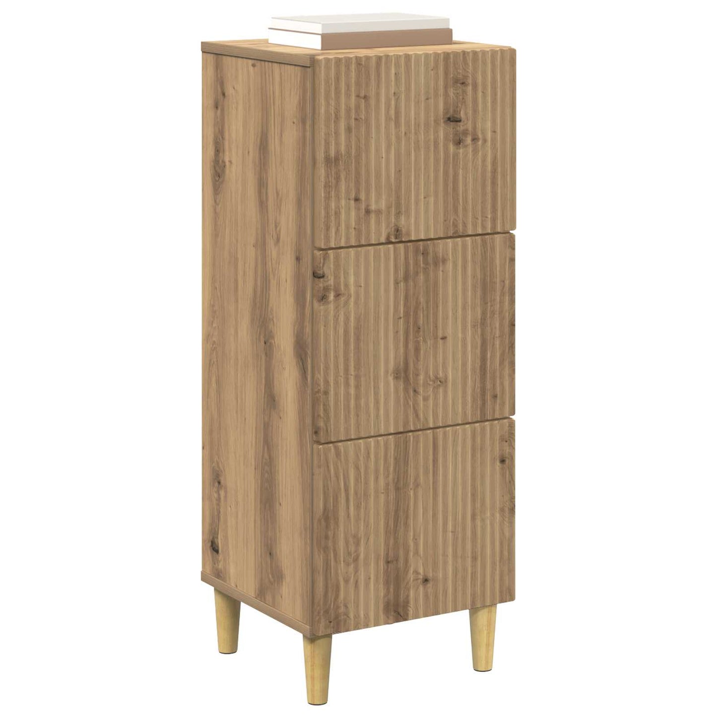 Skuffeskap Artisan eik 33 x 34,5 x 90 cm Konstruert tre