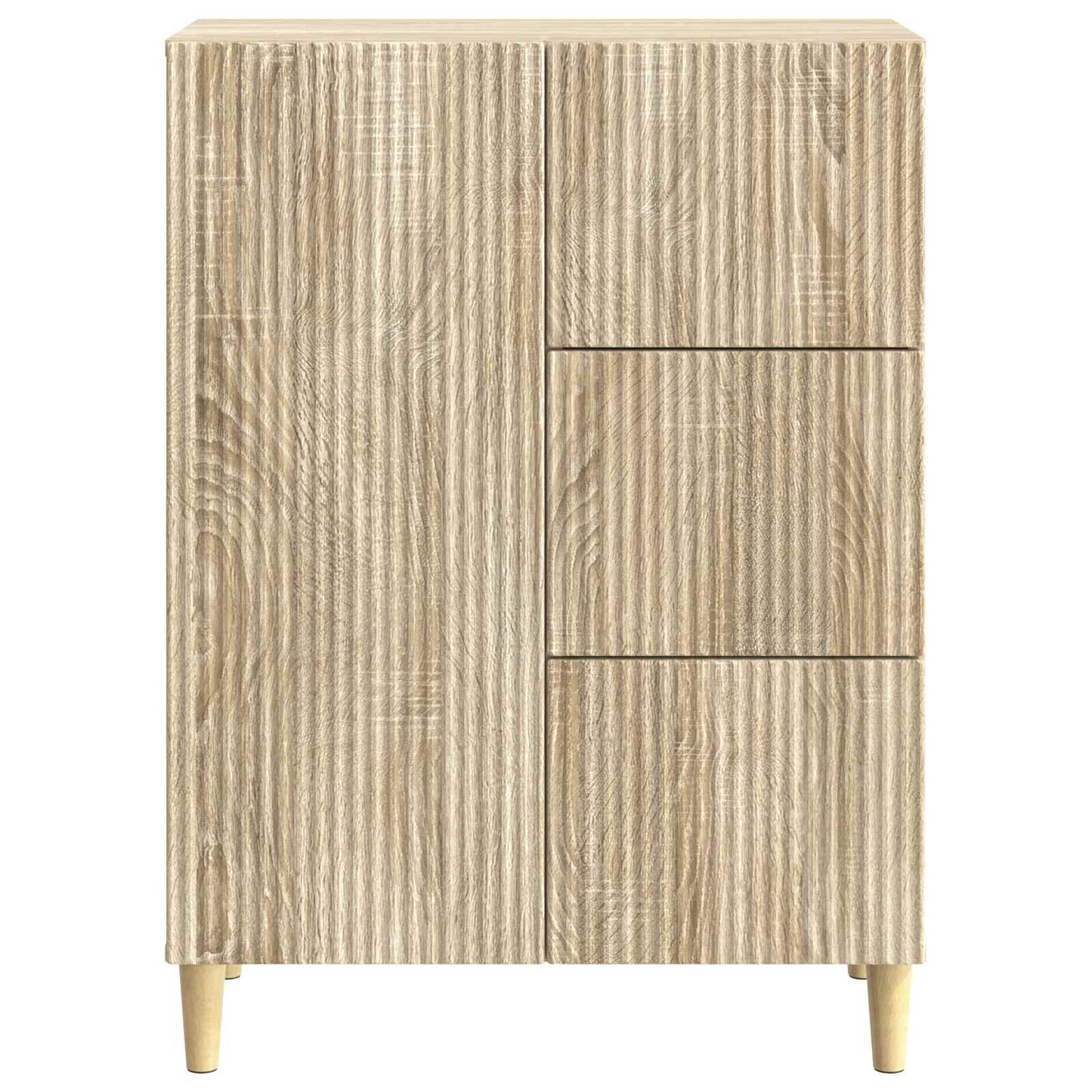 Serviesskap Sonoma eik 66 x 34,5 x 90 cm Konstruert tre
