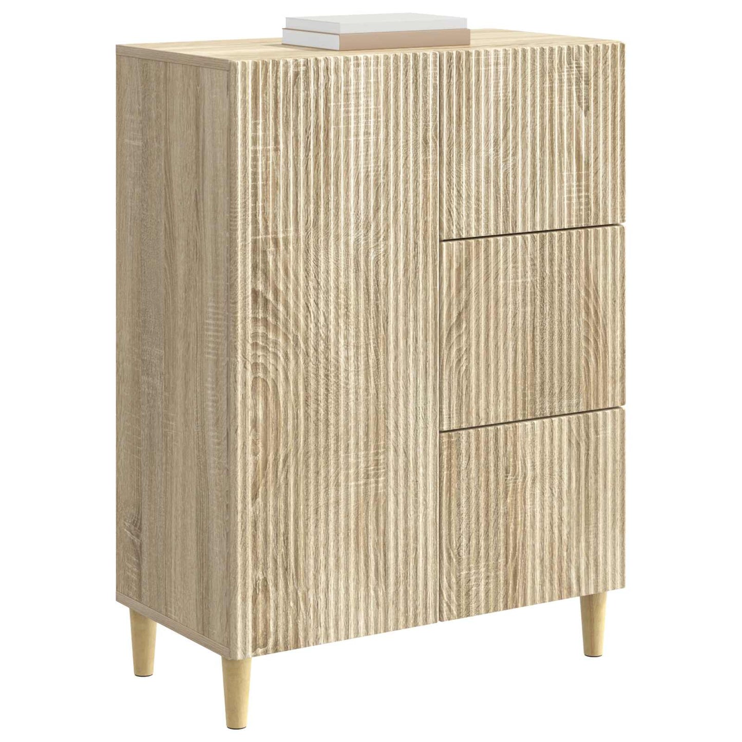 Serviesskap Sonoma eik 66 x 34,5 x 90 cm Konstruert tre