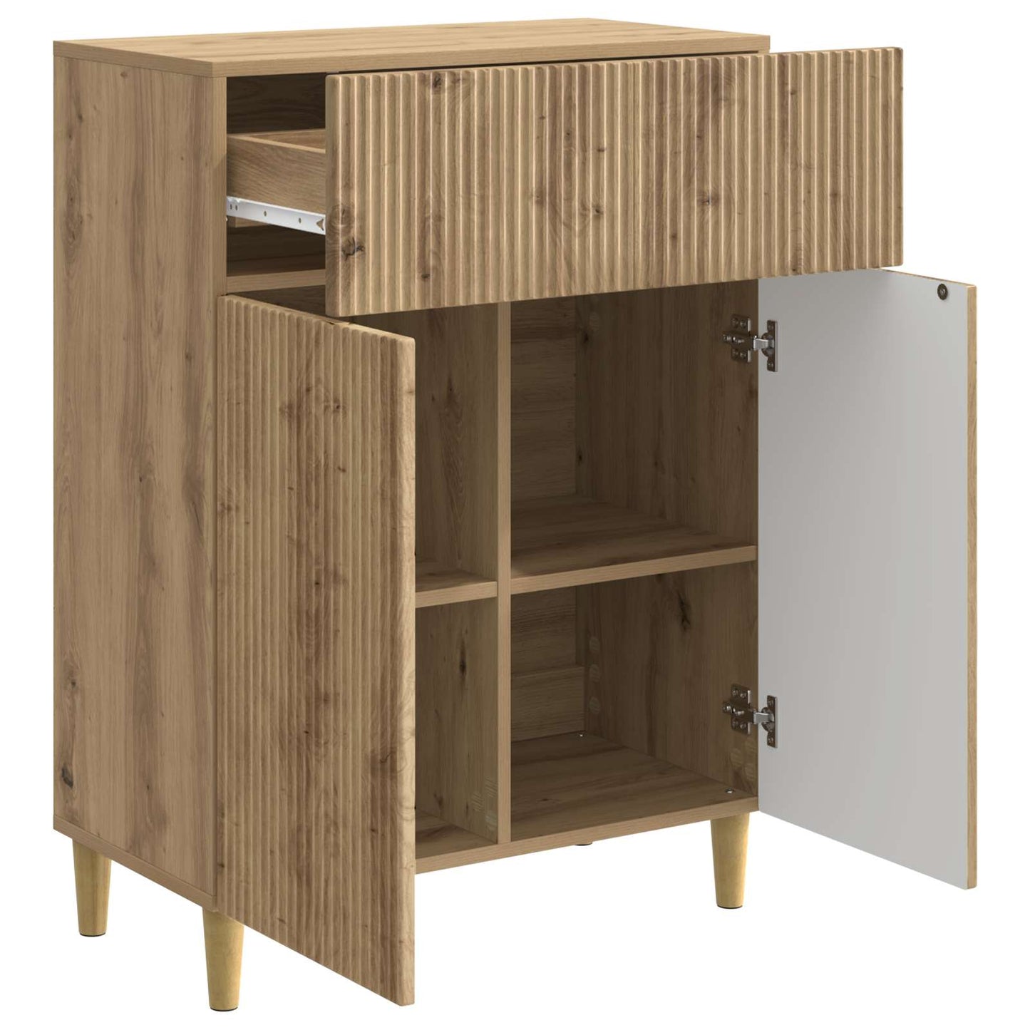 Serviesskap Artisan eik 66 x 34,5 x 90 cm Konstruert tre