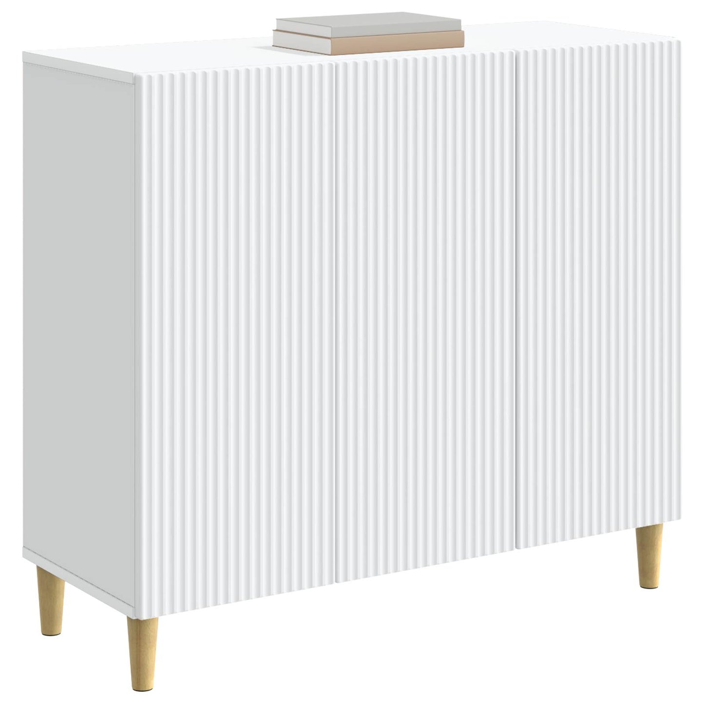 Serviesskap Hvit 89 x 34,5 x 80 cm Konstruert tre