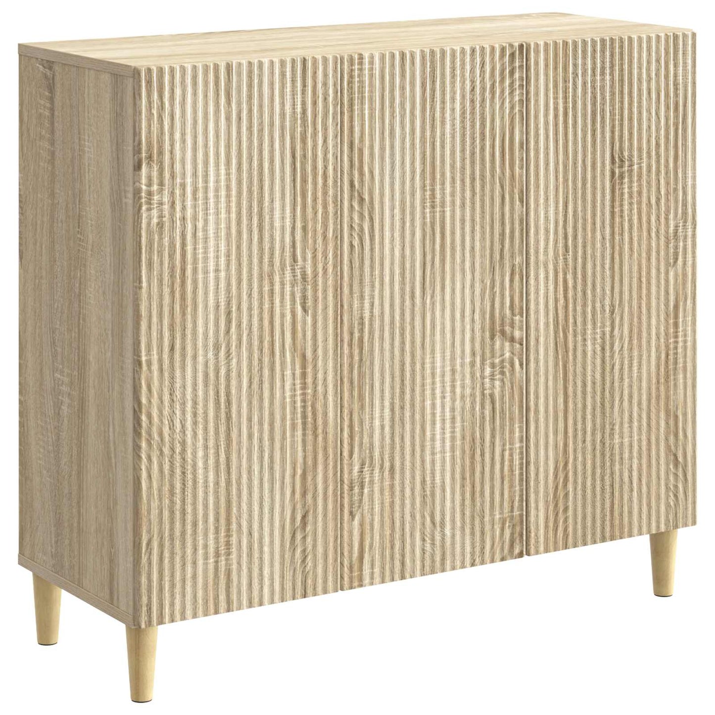 Serviesskap Sonoma eik 89 x 34,5 x 80 cm Konstruert tre