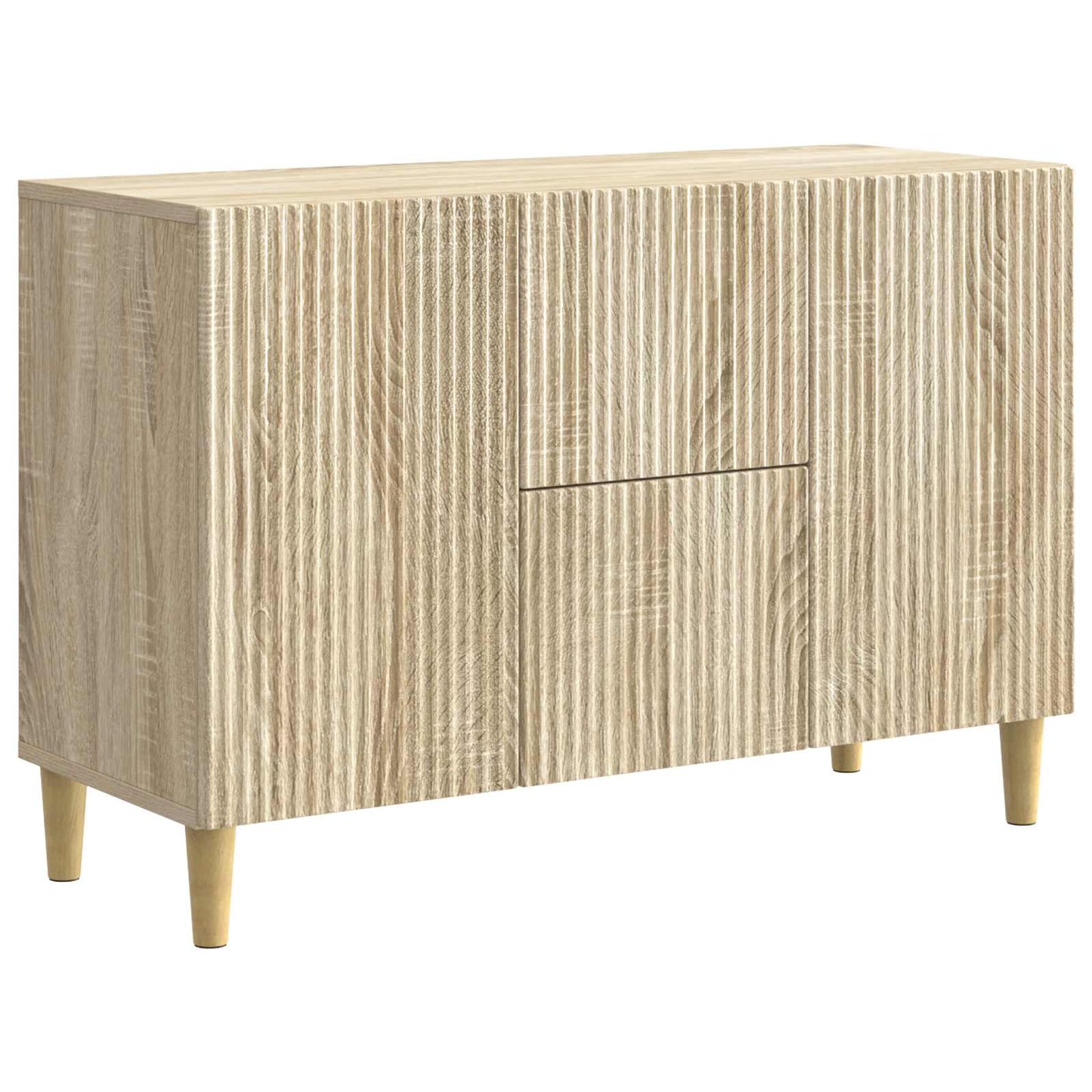 Serviesskap Sonoma eik 89 x 34,5 x 60 cm Konstruert tre