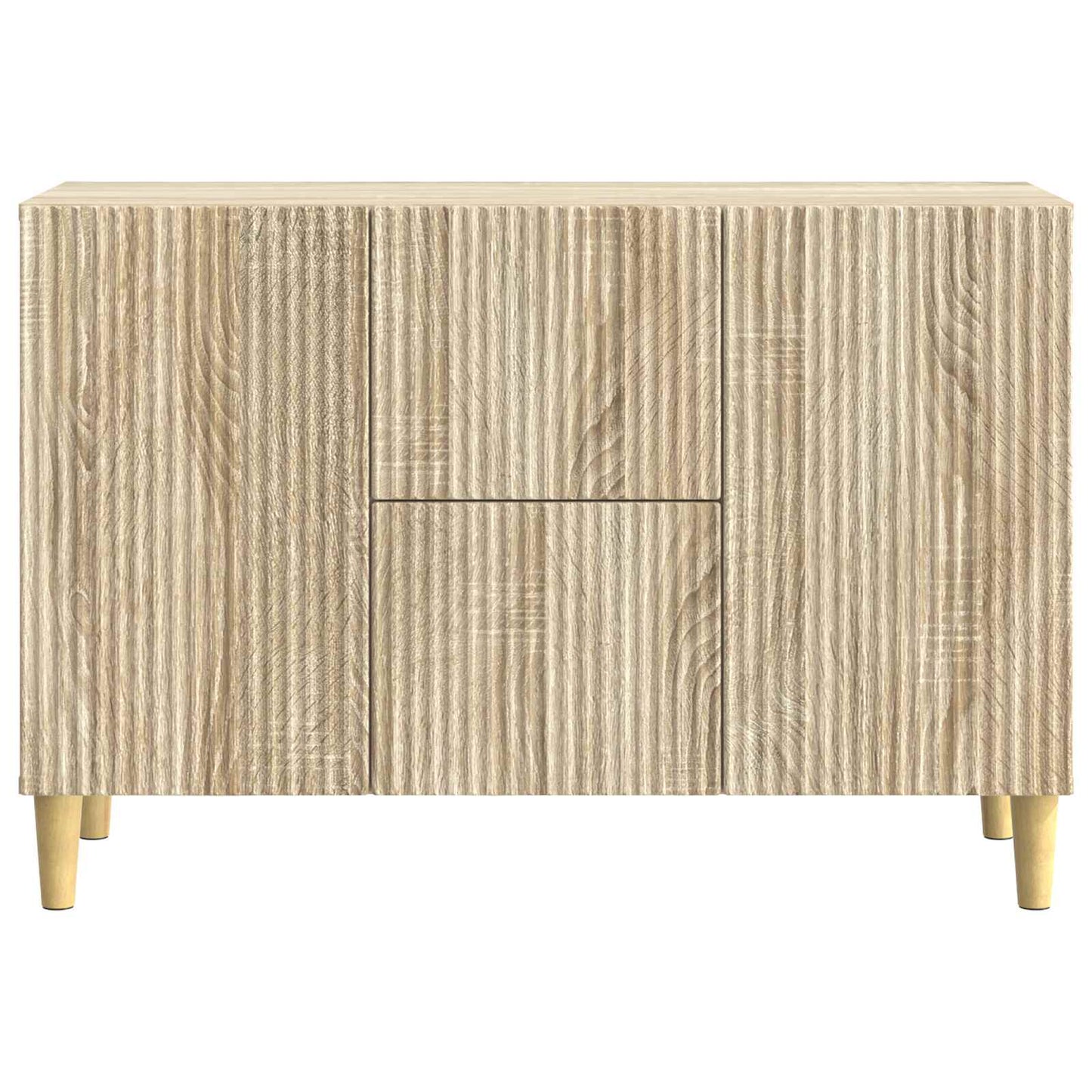 Serviesskap Sonoma eik 89 x 34,5 x 60 cm Konstruert tre