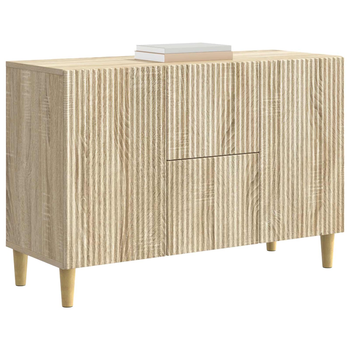 Serviesskap Sonoma eik 89 x 34,5 x 60 cm Konstruert tre