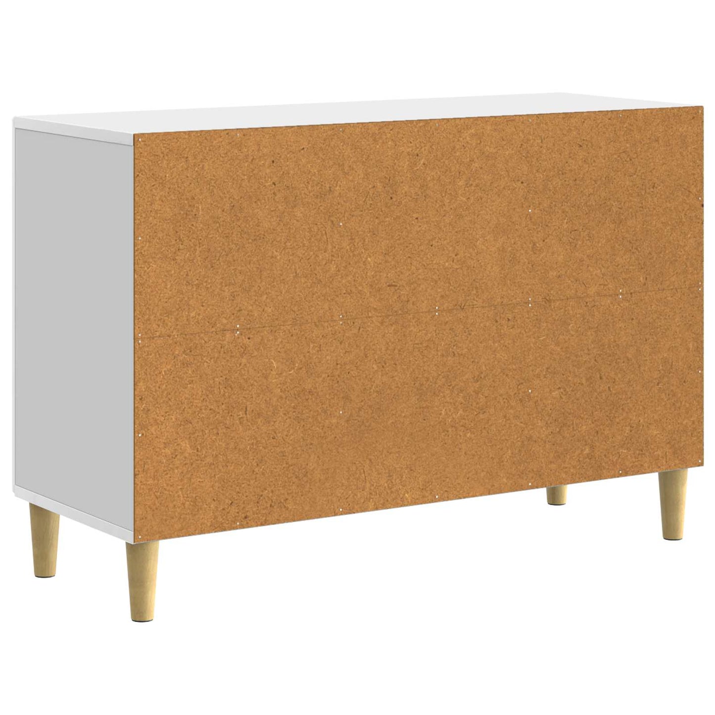 Serviesskap Høgglans hvit 89 x 34,5 x 60 cm Konstruert tre
