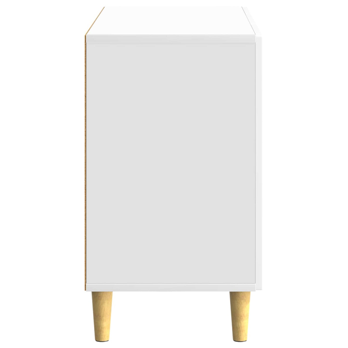 Serviesskap Høgglans hvit 89 x 34,5 x 60 cm Konstruert tre