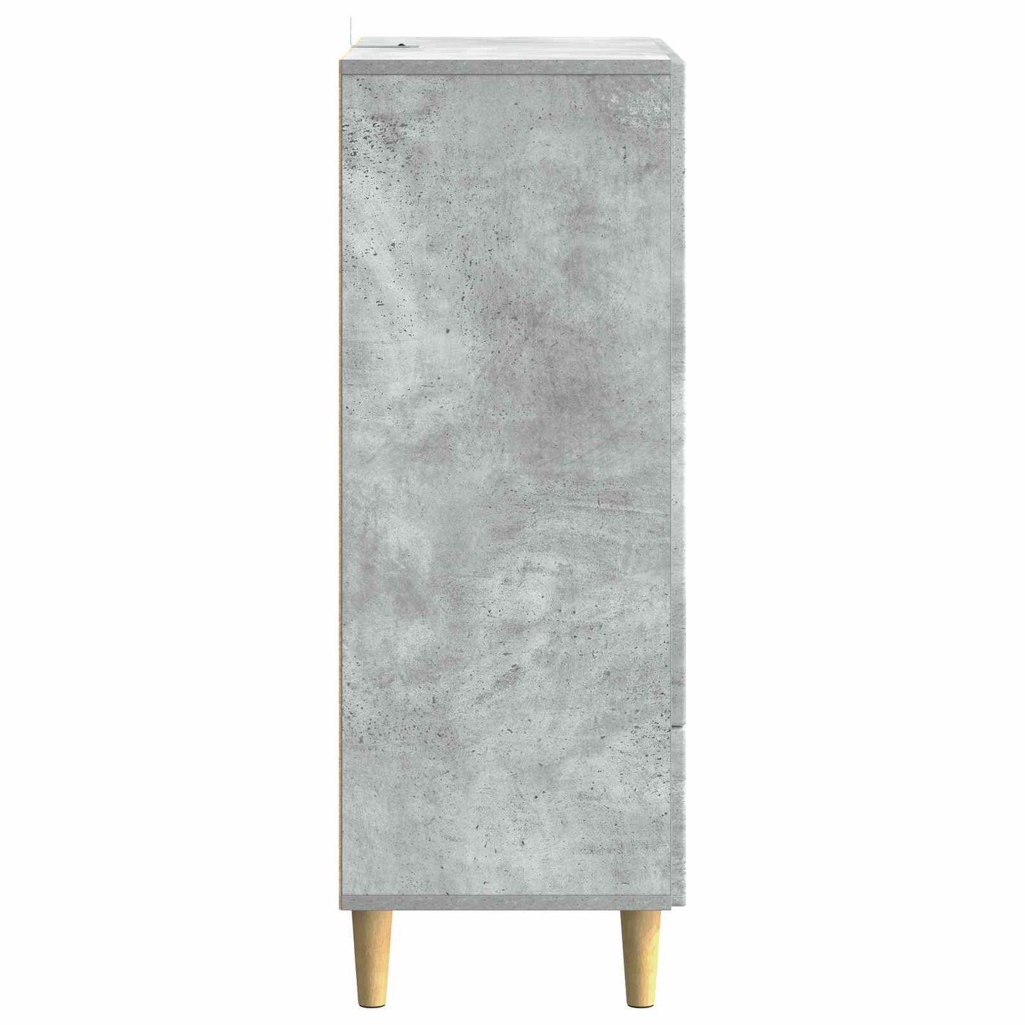 Serviesskap Betonggrå 66 x 34,5 x 95 cm Konstruert tre