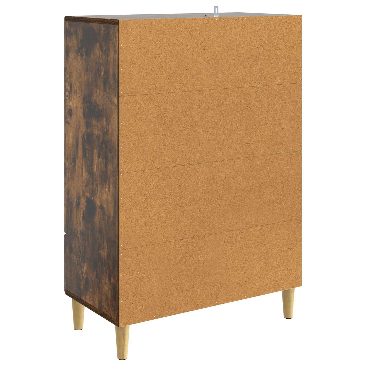 Serviesskap med skuff Røkt Eik 66 x 34,5 x 95 cm Konstruert tre