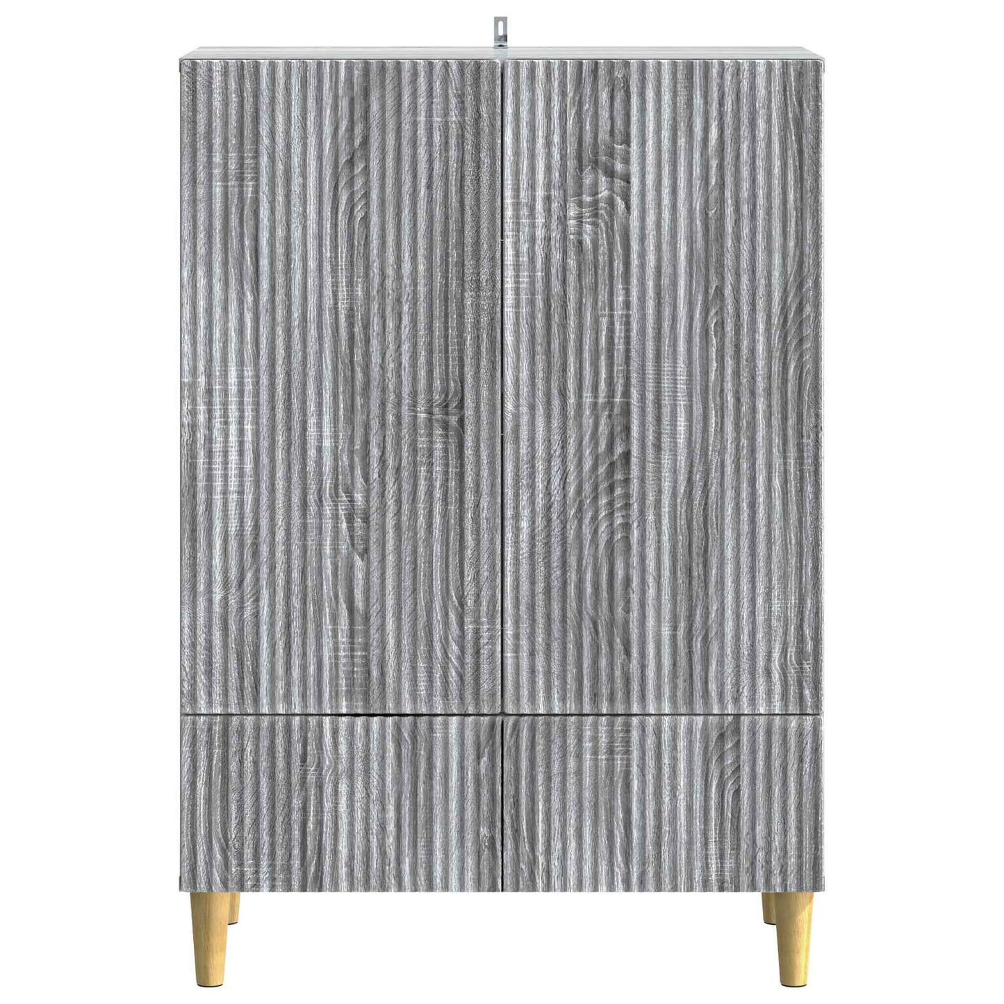 Serviesskap Grå sonoma 66 x 34,5 x 95 cm Konstruert tre