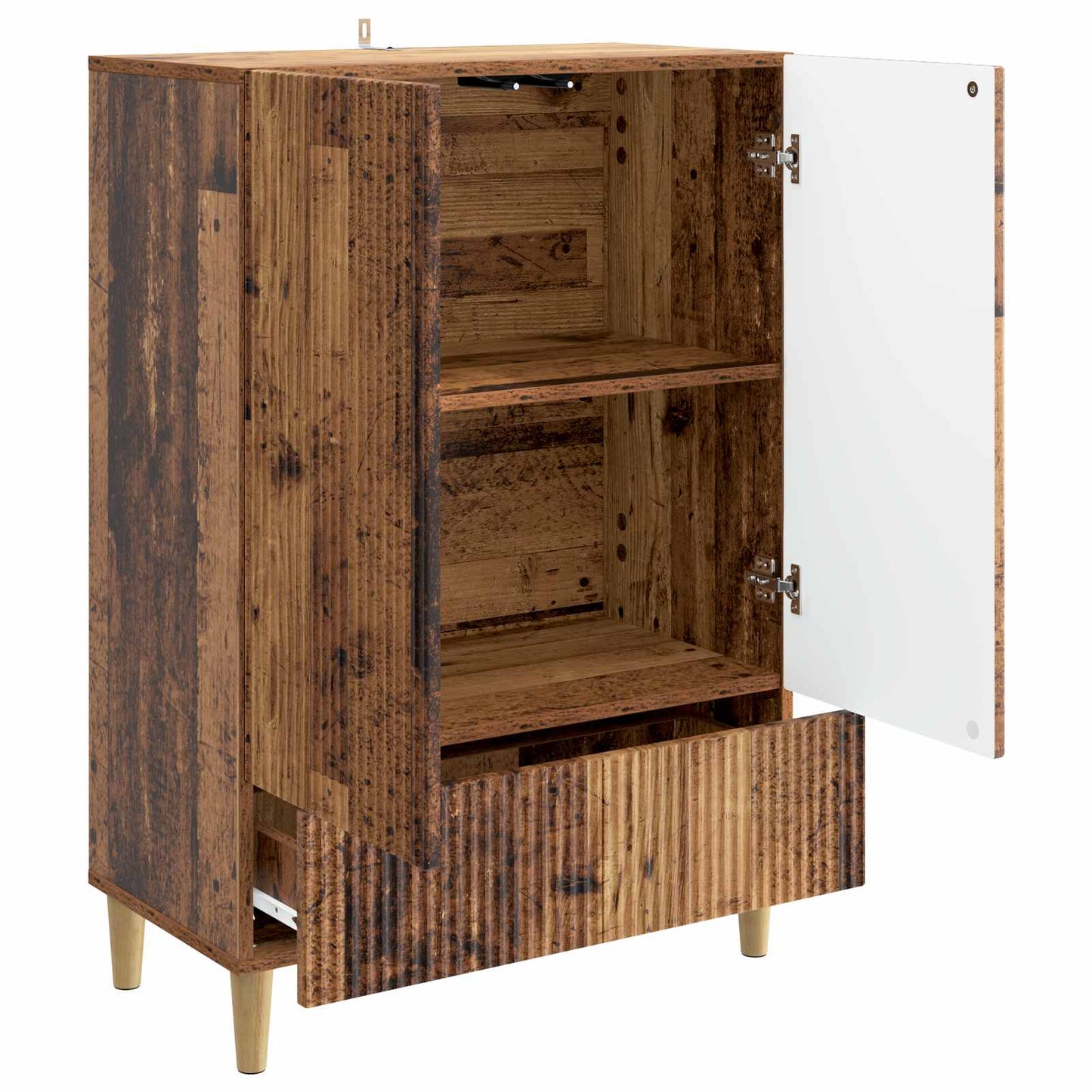 Serviesskap Gammelt tre 66 x 34,5 x 95 cm Konstruert tre