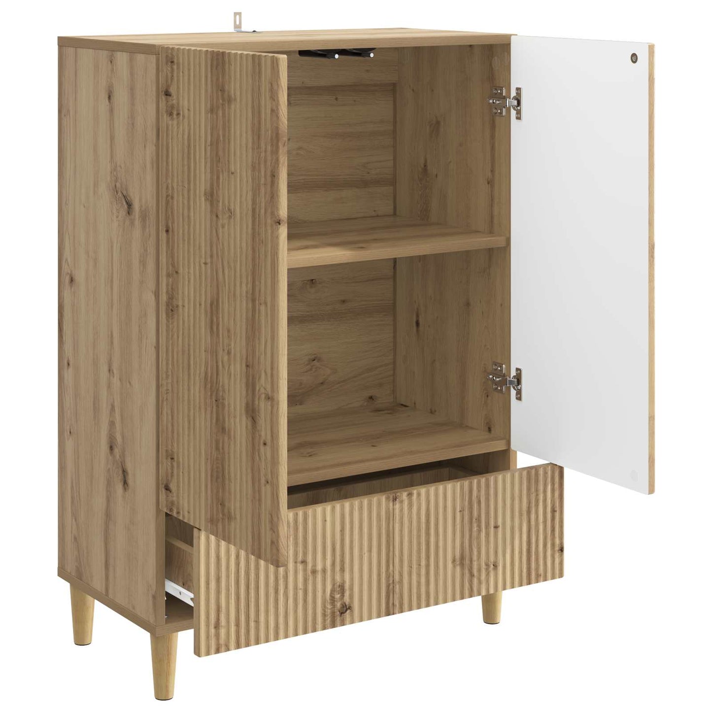 Serviesskap Artisan eik 66 x 34,5 x 95 cm Konstruert tre