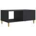 Kaffebord Svart 90 x 50 x 40 cm Konstruert tre