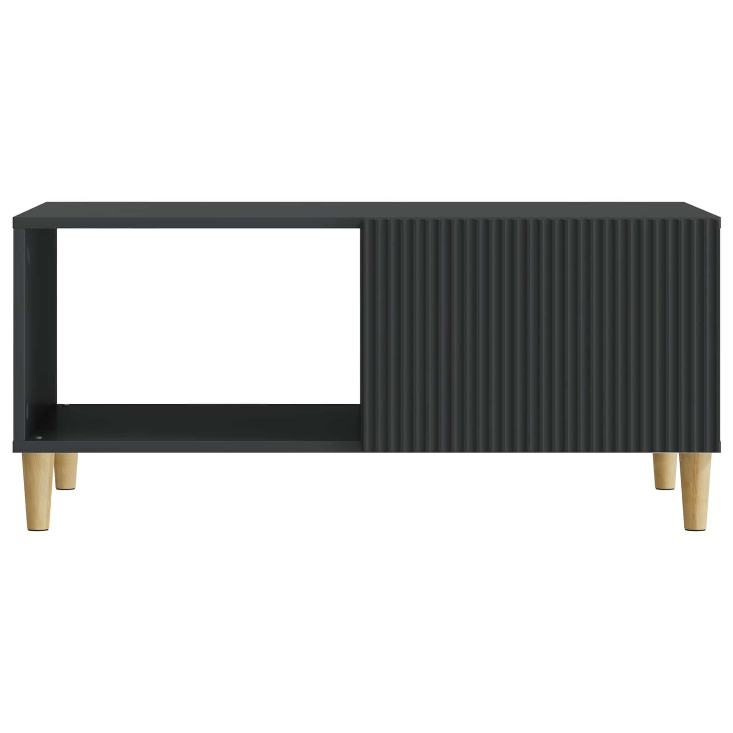 Kaffebord Svart 90 x 50 x 40 cm Konstruert tre