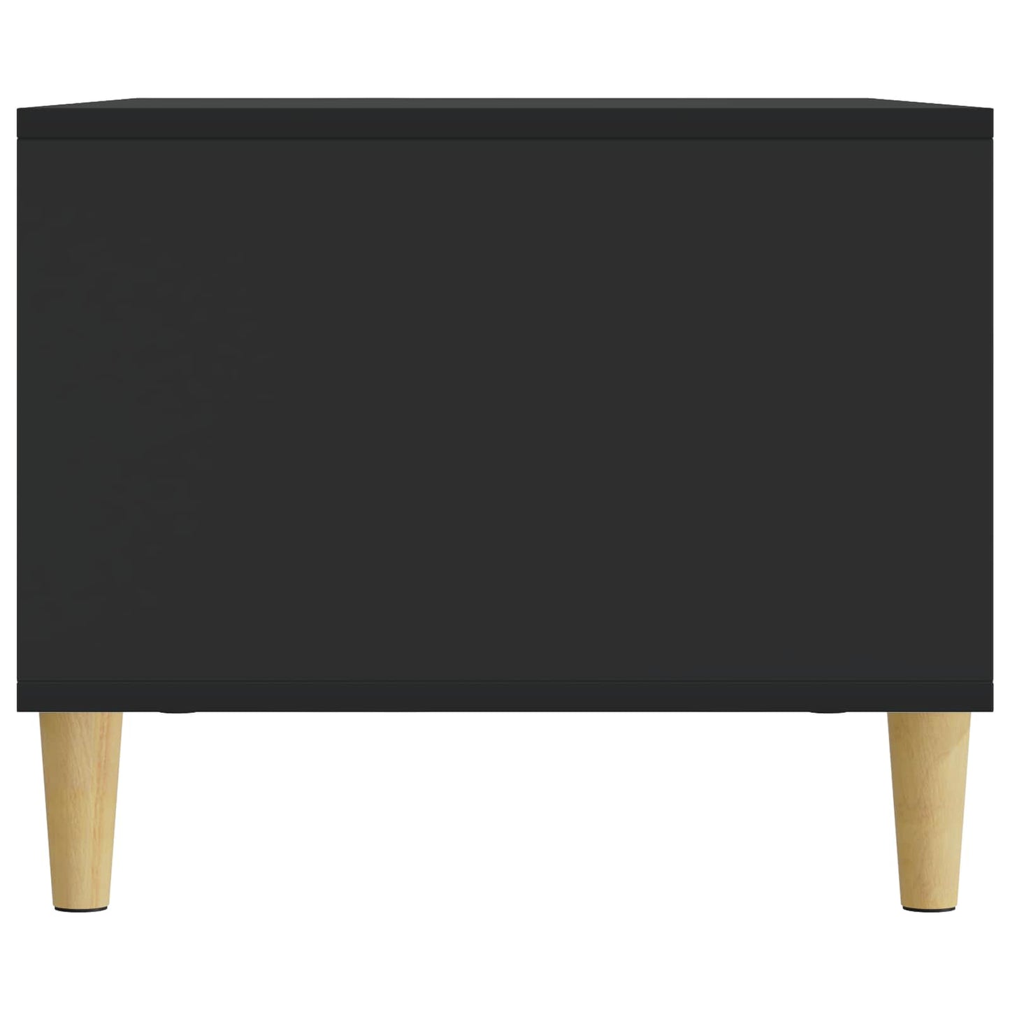 Kaffebord Svart 90 x 50 x 40 cm Konstruert tre