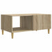 Kaffebord Sonoma eik 90 x 50 x 40 cm Konstruert tre