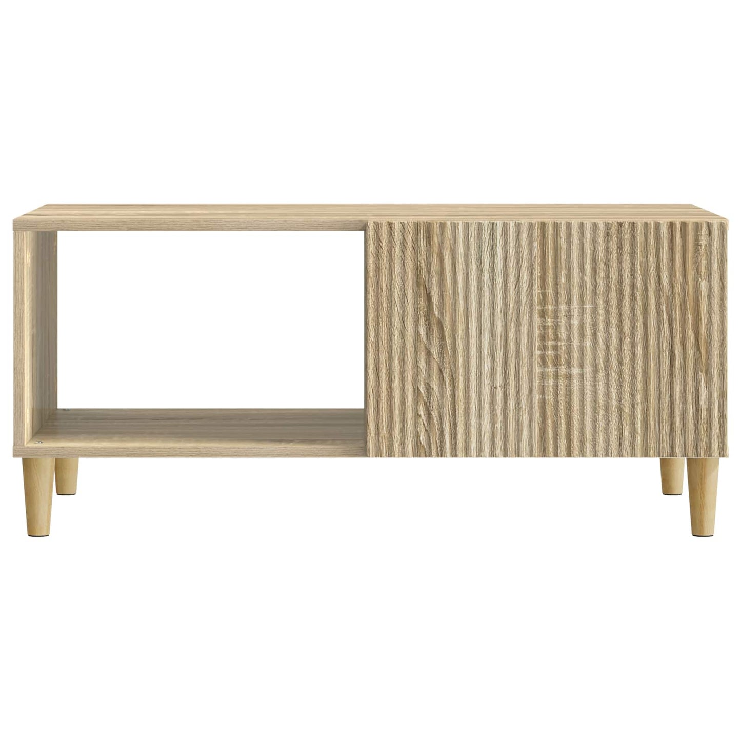 Kaffebord Sonoma eik 90 x 50 x 40 cm Konstruert tre