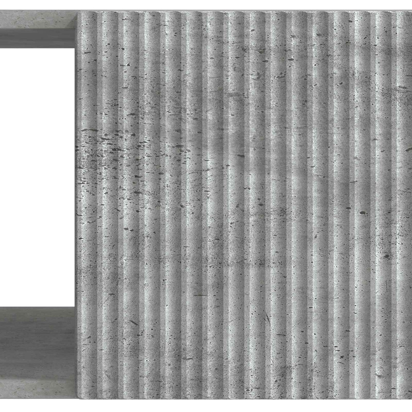 Kaffebord Betonggrå 90 x 50 x 40 cm Konstruert tre