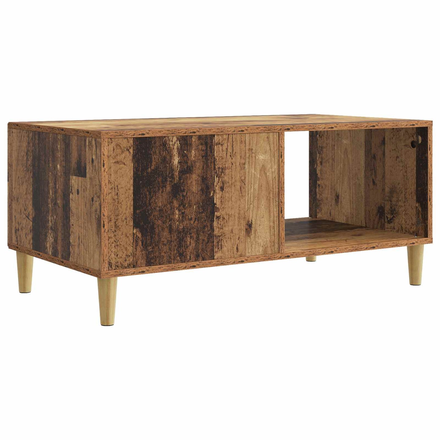 Kaffebord Gammelt tre 90 x 50 x 40 cm Konstruert tre