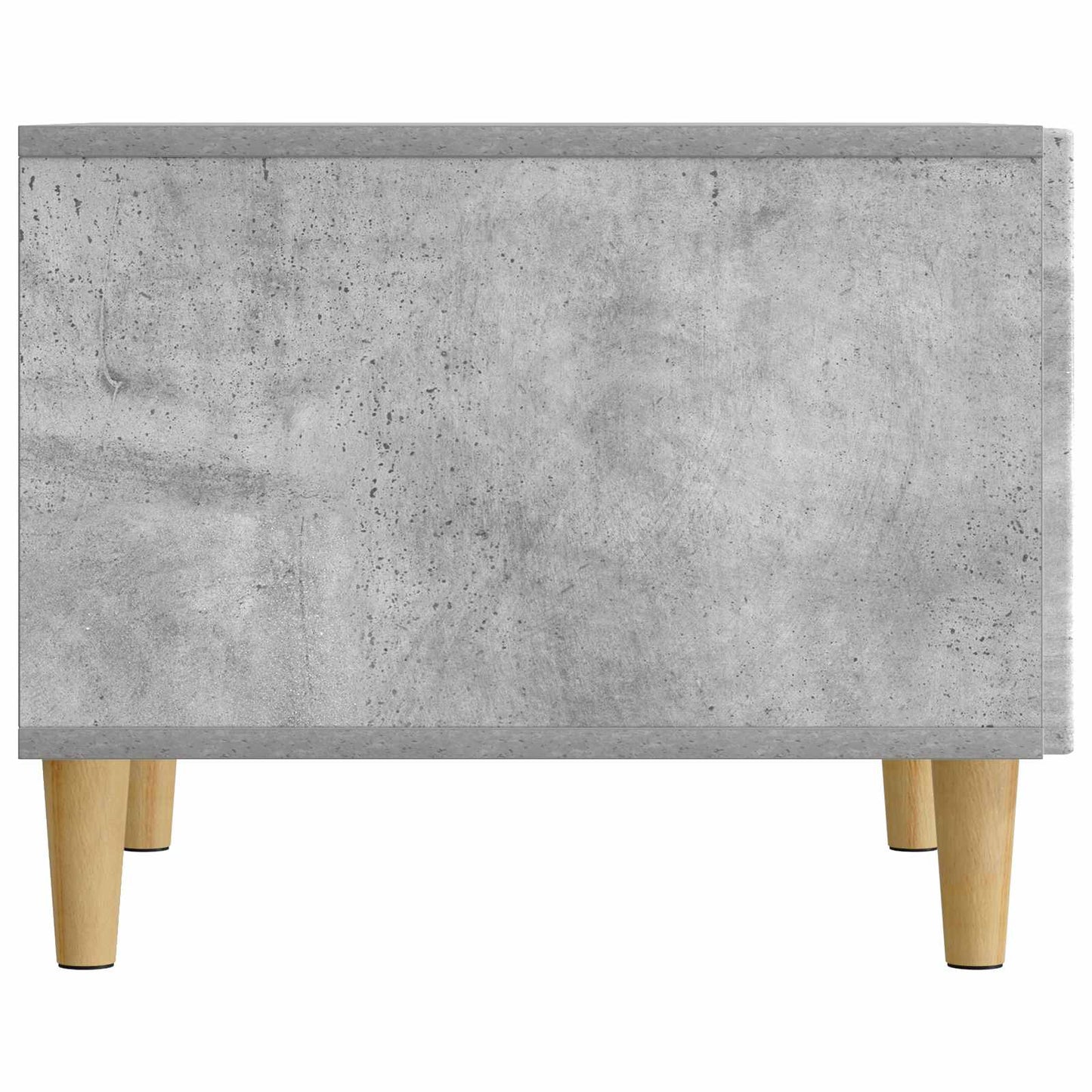 Kaffebord med skuff Betonggrå 49 x 50 x 40 cm Konstruert tre