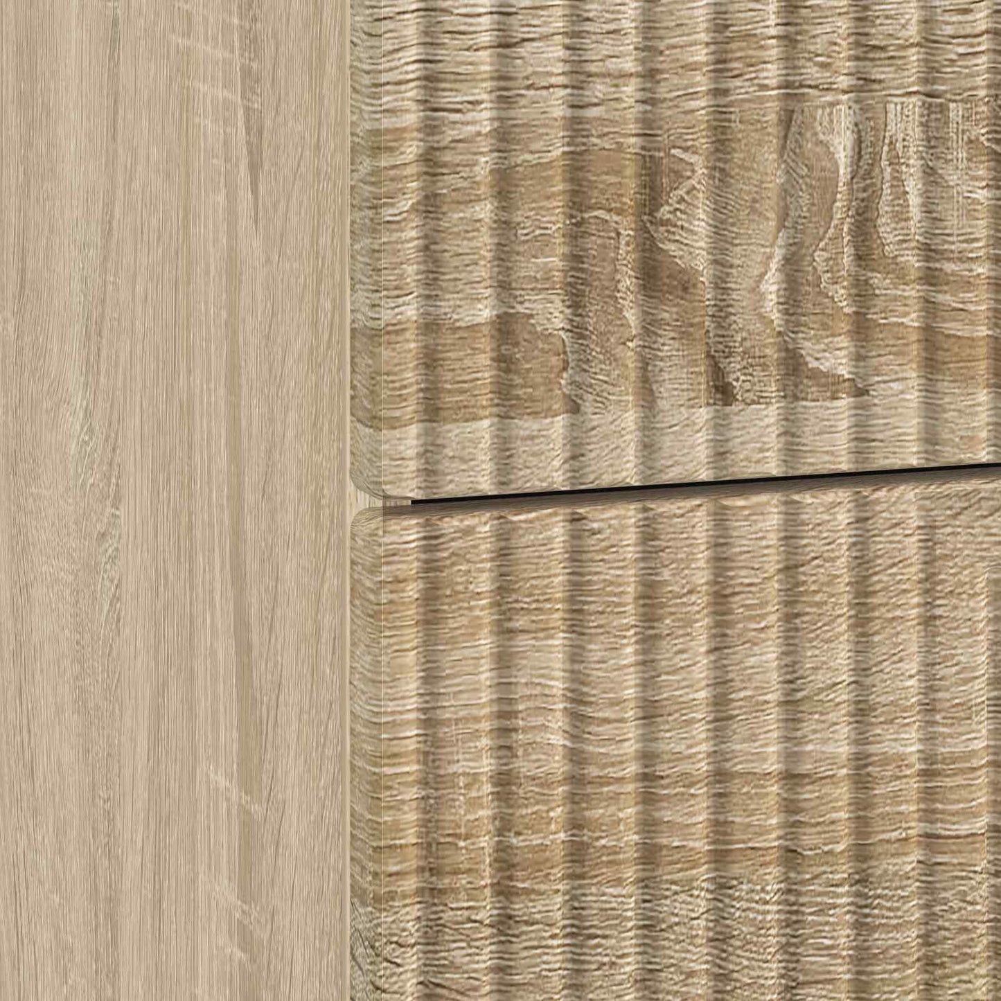 Nattbordskap Sonoma eik 43 x 34,5 x 47,5 cm Konstruert tre