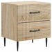 Nattbordskap Sonoma eik 43 x 34,5 x 47,5 cm Konstruert tre