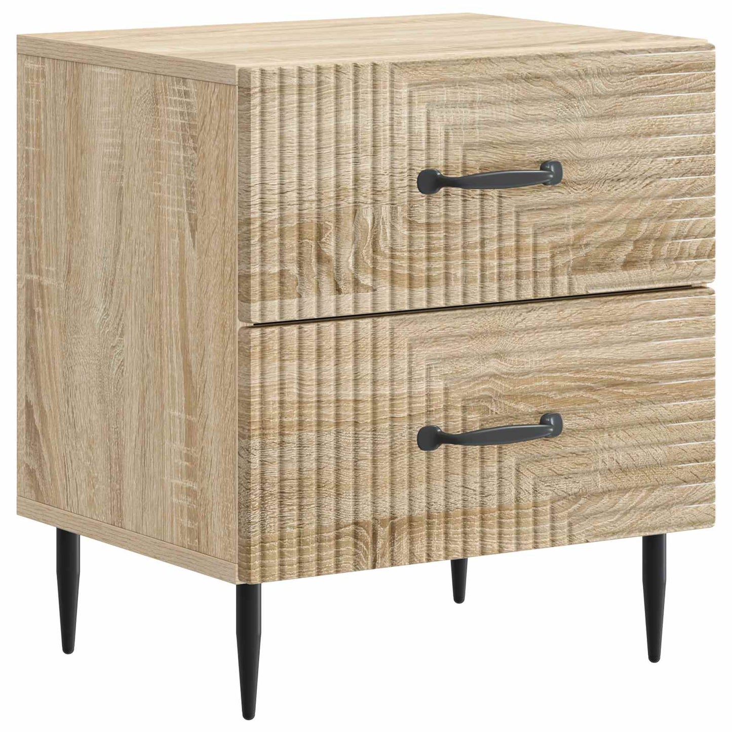 Nattbordskap Sonoma eik 43 x 34,5 x 47,5 cm Konstruert tre