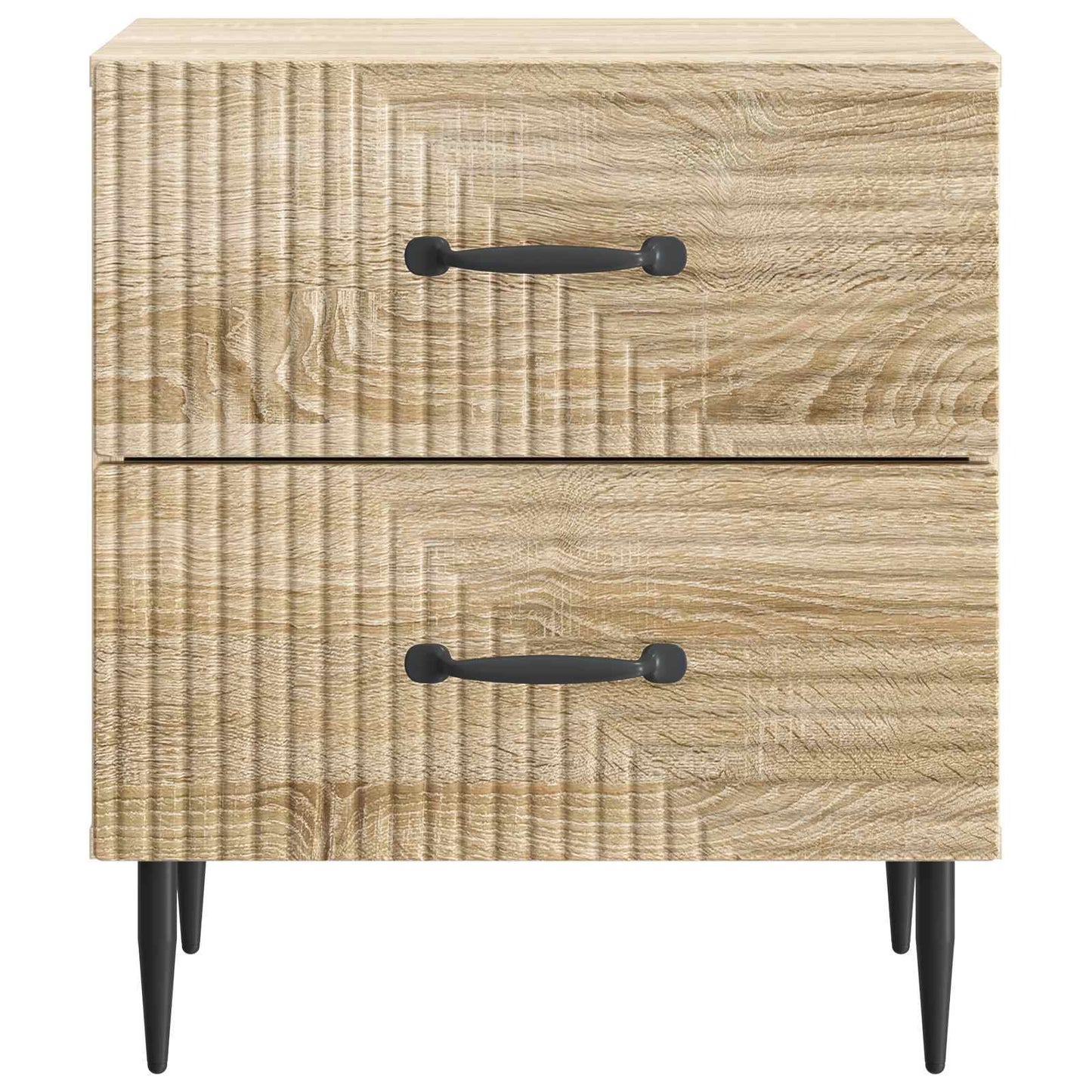 Nattbordskap Sonoma eik 43 x 34,5 x 47,5 cm Konstruert tre
