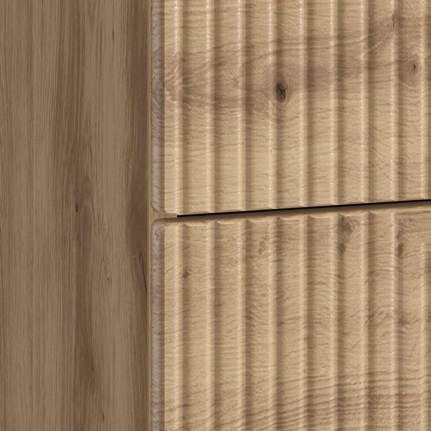 Nattbordskap Artisan eik 43 x 34,5 x 47,5 cm Konstruert tre